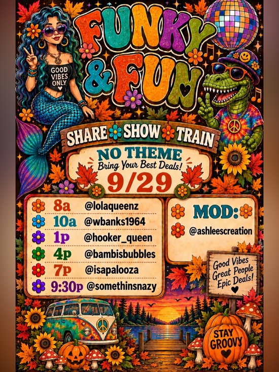 Other - Funky & Fun Share Show Train🚂